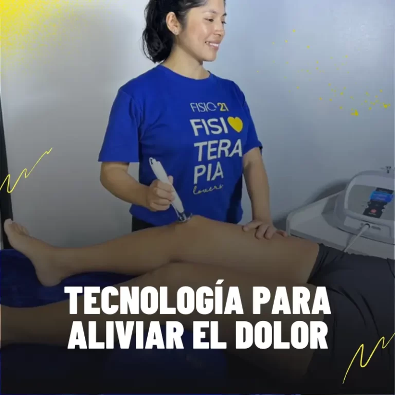 Fisioterapia rodilla EN FISIO21