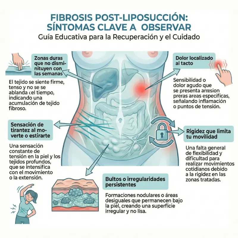 fibrosis post liposucción