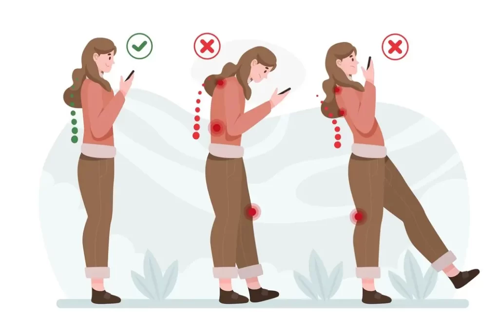 Postura neutral de la columna cervical