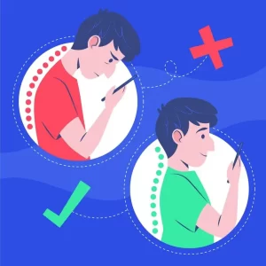 Posturas para evitar el dolor de cuello al usar el celular