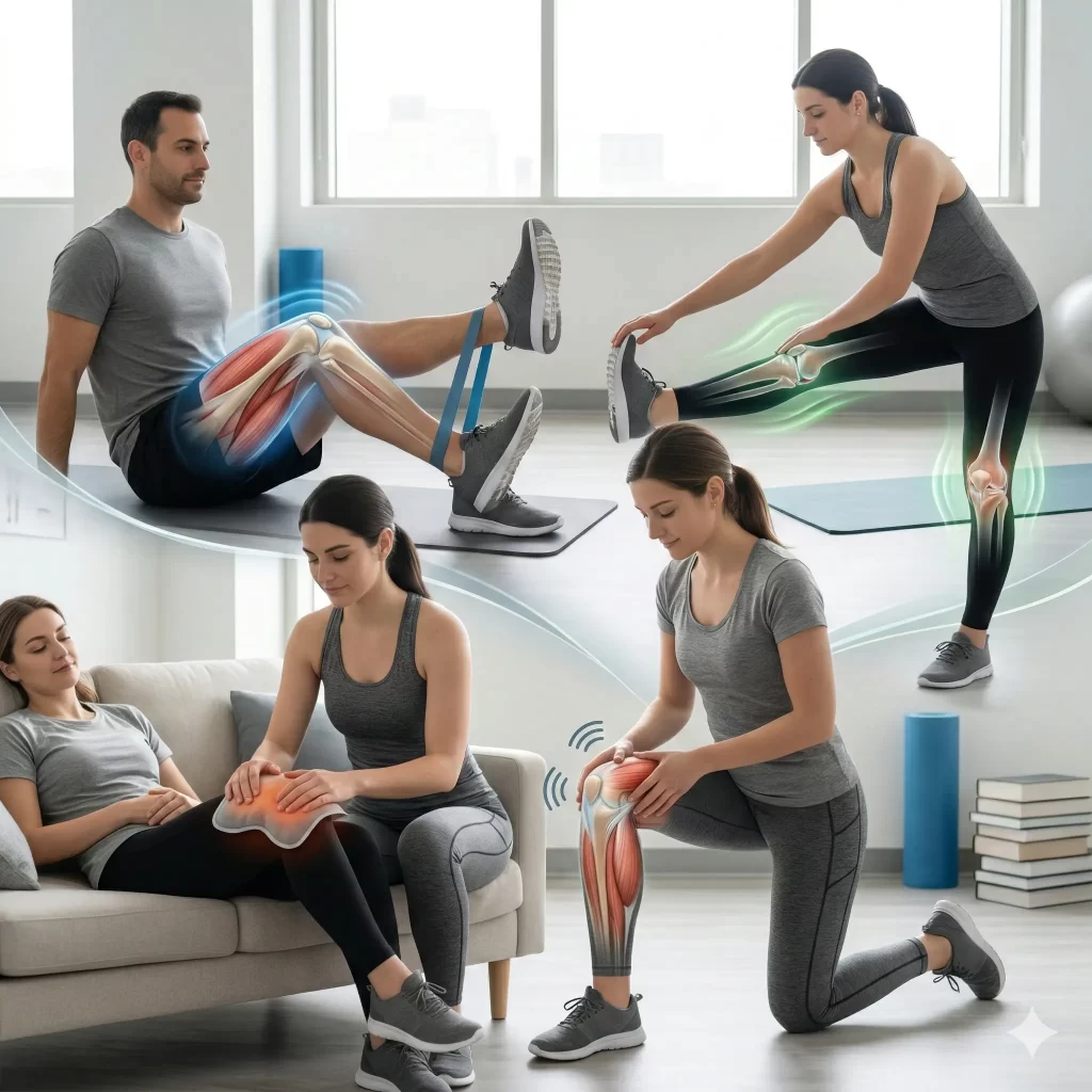 Dolor de rodilla: Prevención y cuidados en casa