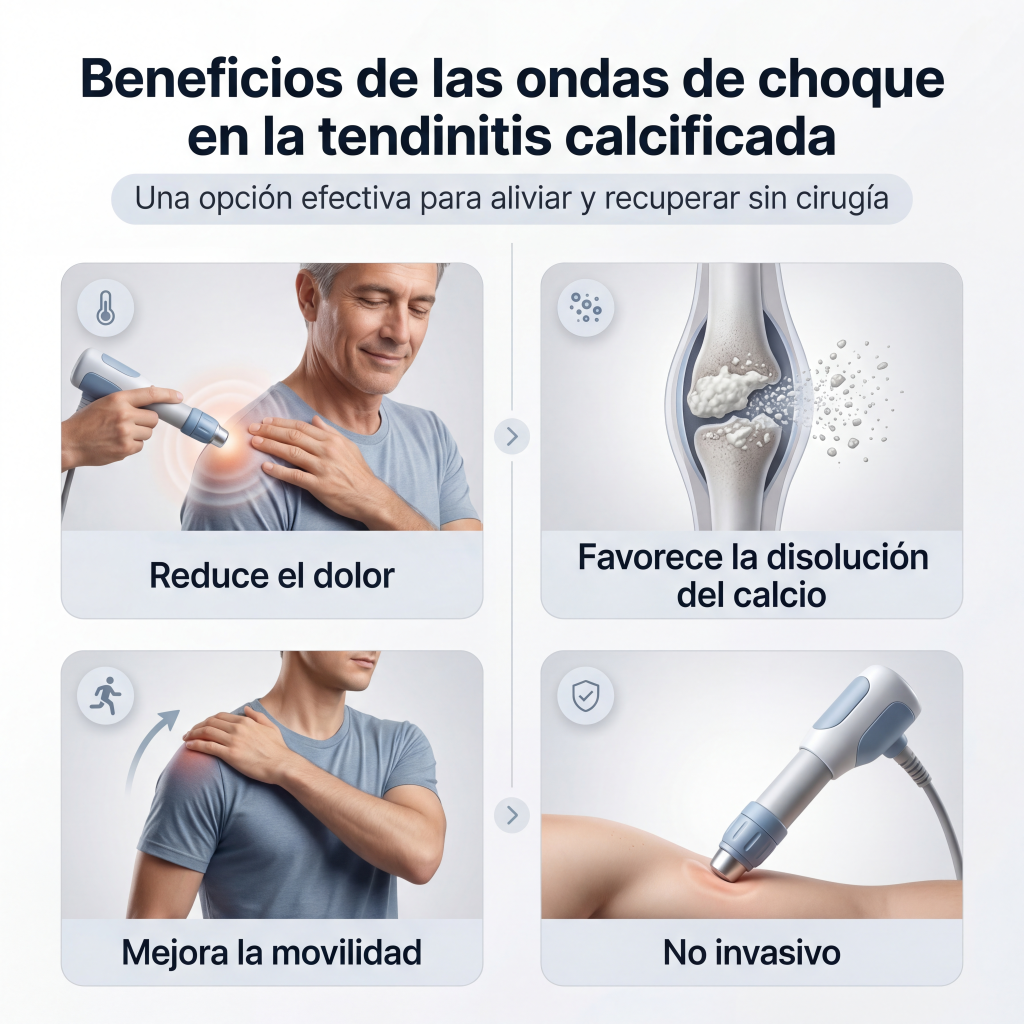 como funcionan ondas de choque tendinitis calcificada