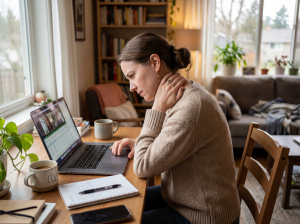 ergonomia home office dolor cuello