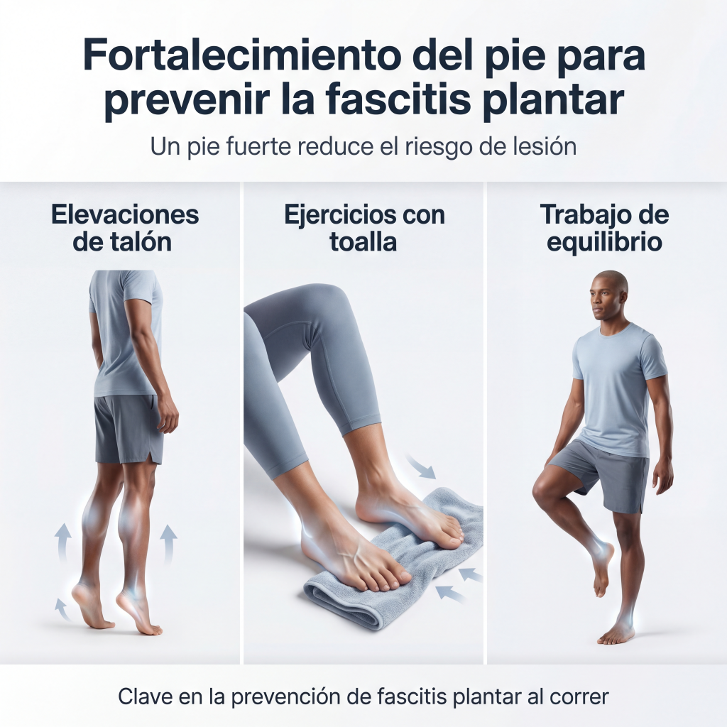 fortalecimiento pie prevenir fascitis plantar