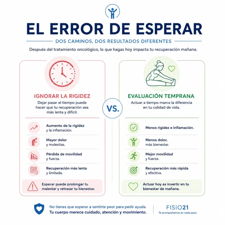 Errores comunes al evitar el movimiento y por qué iniciar tu rehabilitación cáncer Lima.