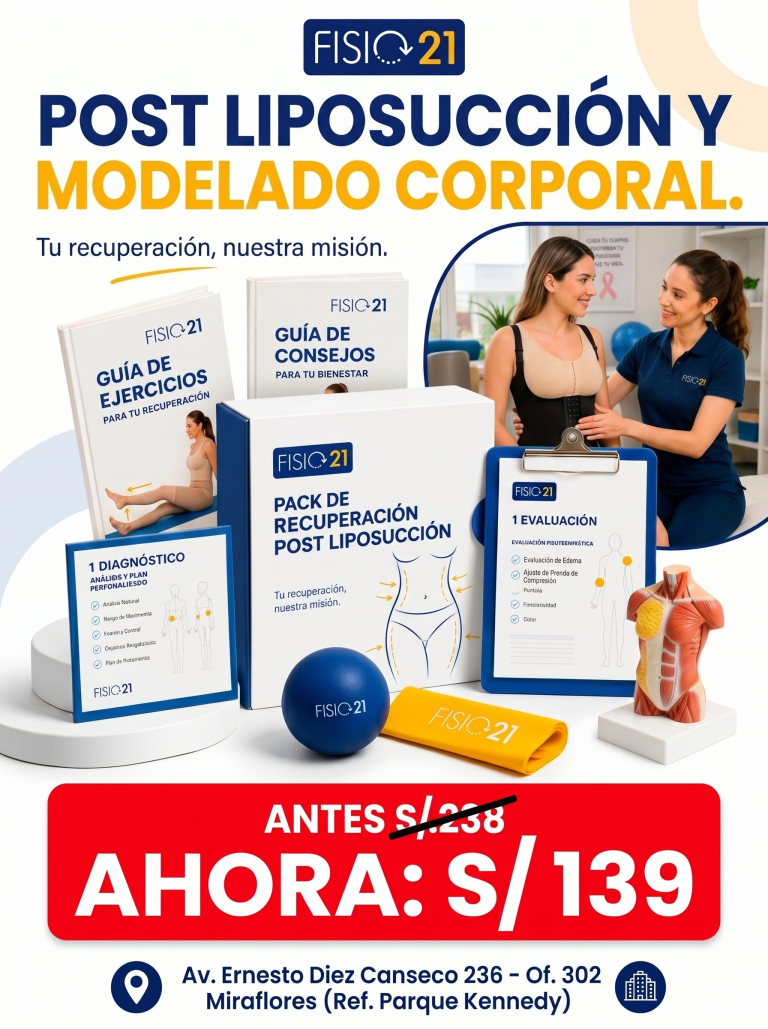 Pack de tratamiento post liposucción Fisio21